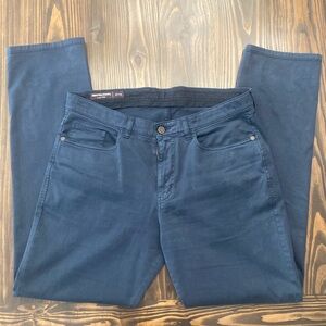 Johnston & Murphy 34W x 32L Navy Men’s Pants 5 Pockets